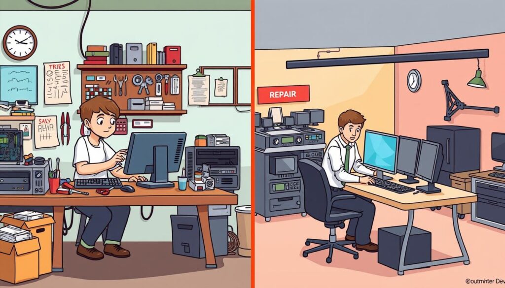 DIY repairs vs Professional repair services DIY repairs vs Professional repair services
