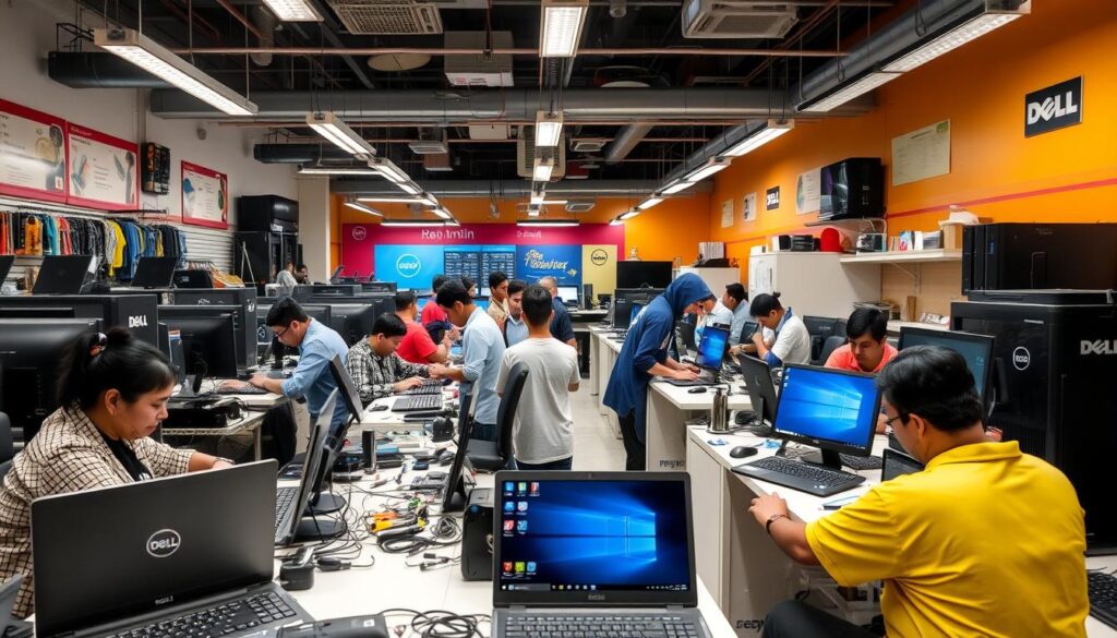 Dell computer repair services