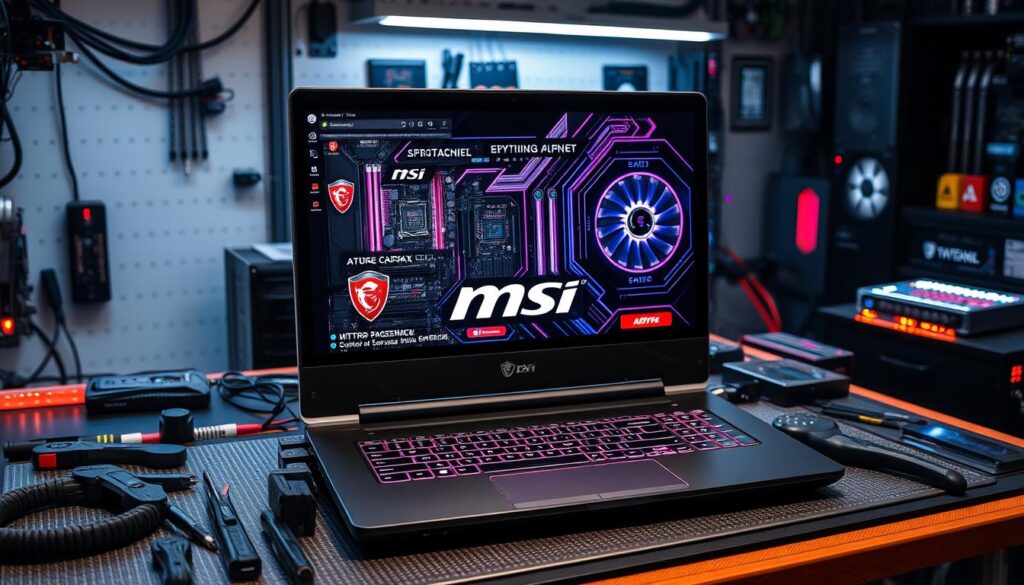 MSI gaming laptop repair