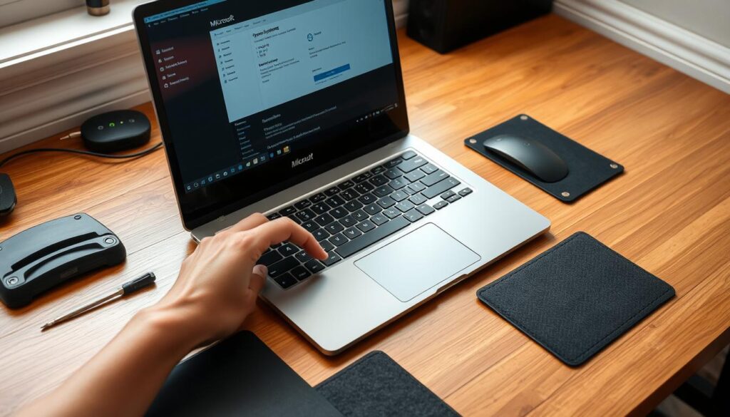 Microsoft laptop maintenance