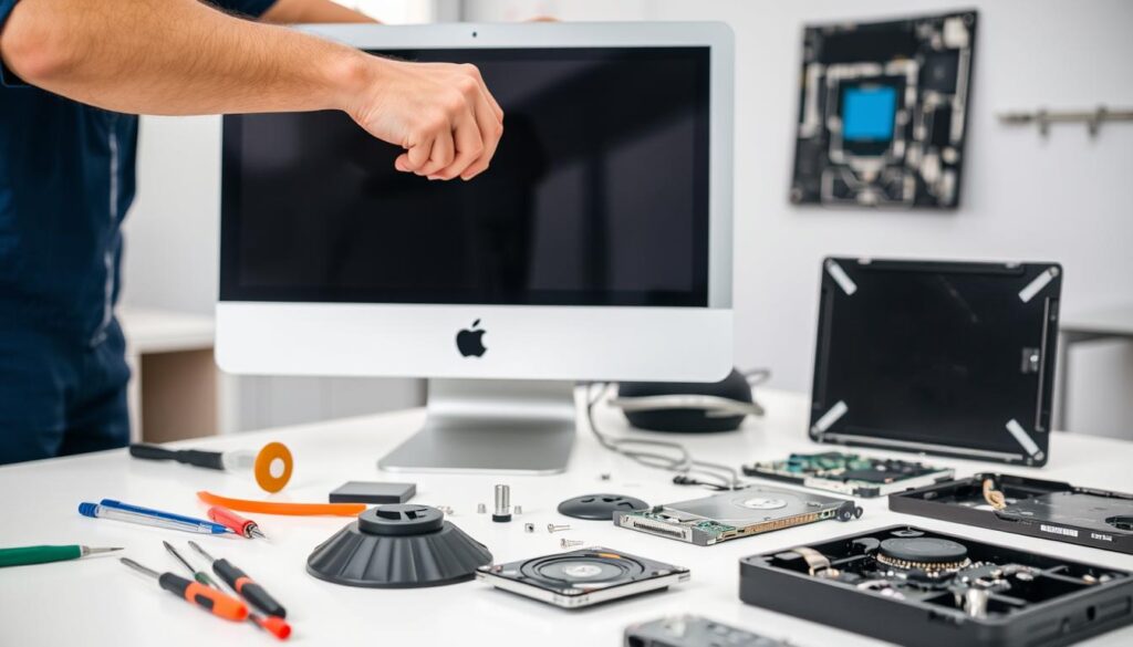 iMac repair process iMac repair process