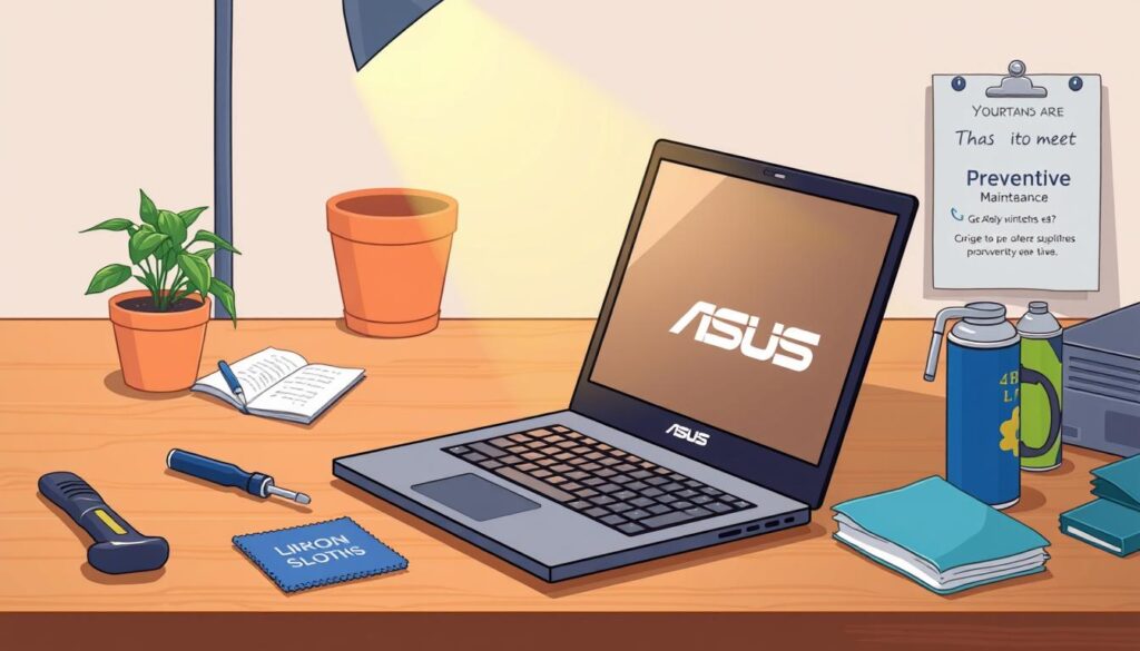 Asus laptop maintenance