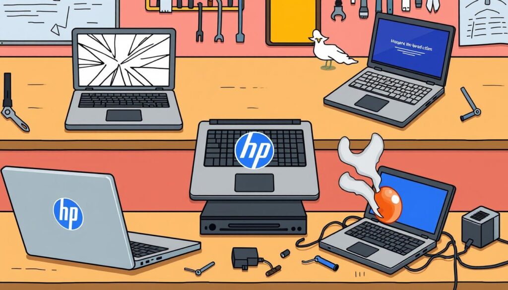 Common HP laptop issues