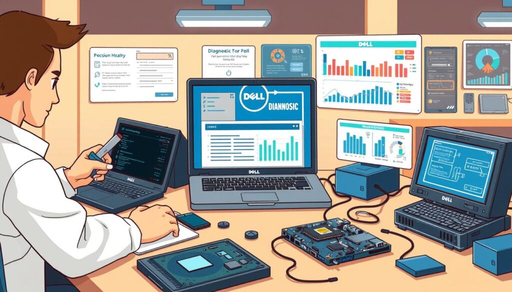 Dell diagnostic process