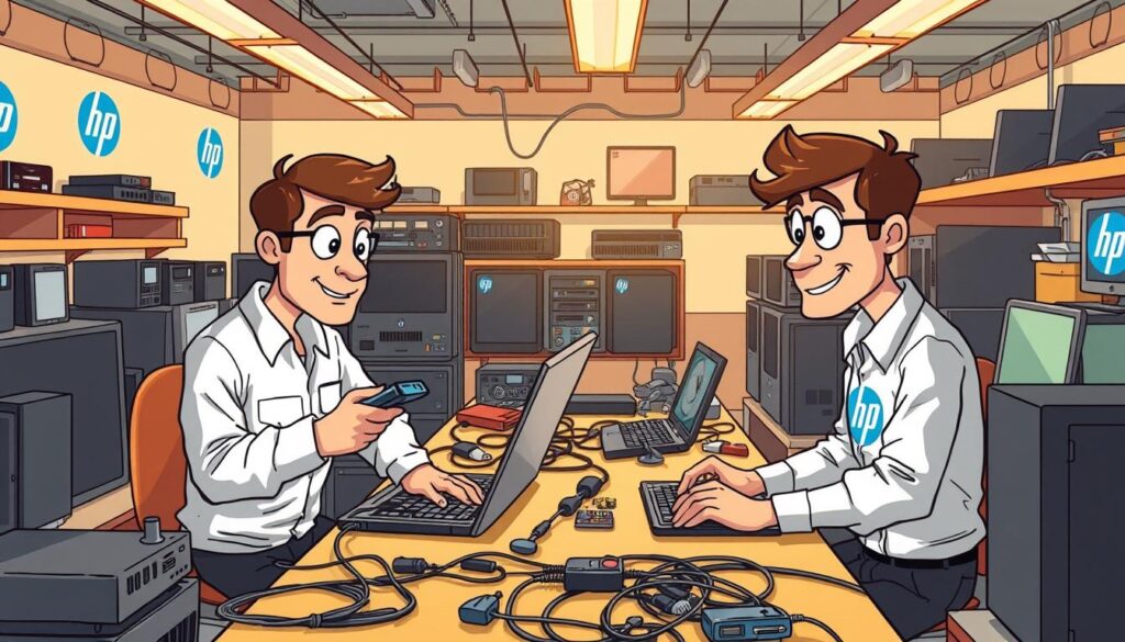 HP computer repair experts troubleshooting common issues