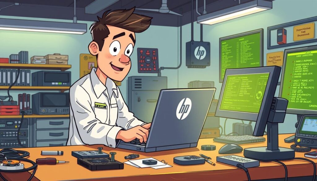 HP laptop repair services