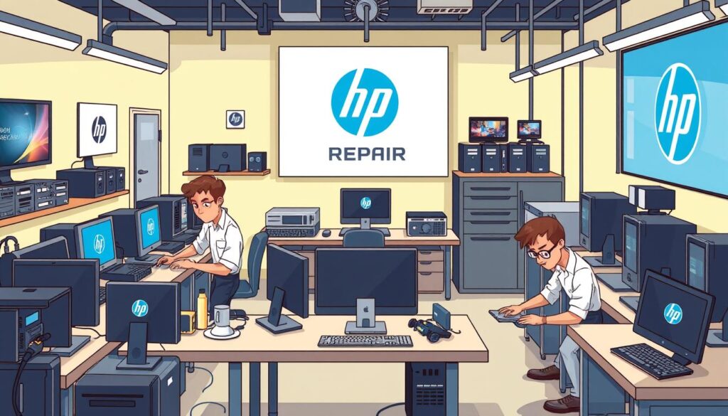 HP repair services bid for quality support