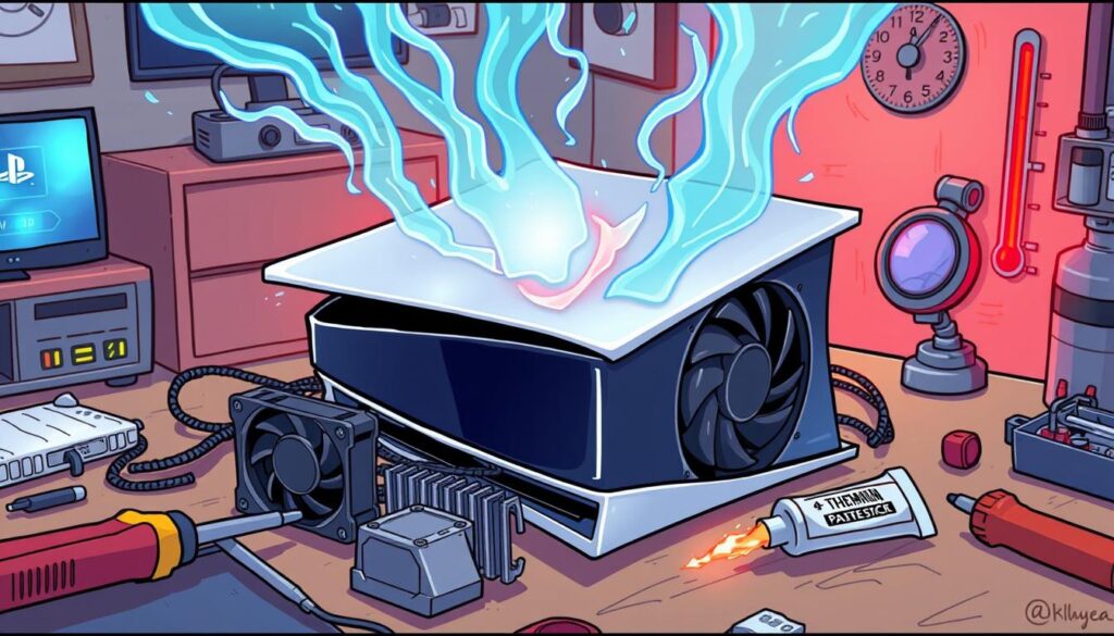 PS5 Repair services for overheating issues