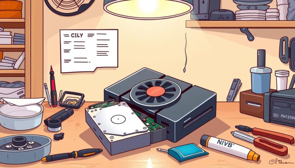 Playstation repair process