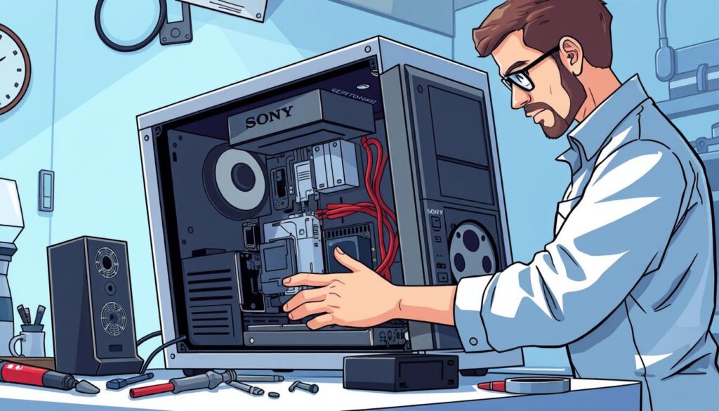 Sony desktop repair