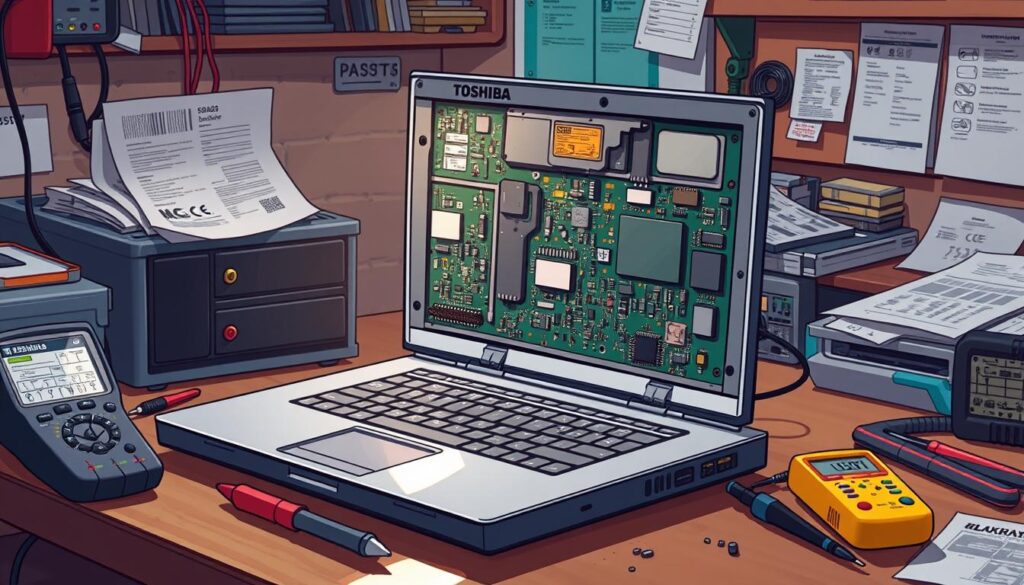 Toshiba laptop diagnostics
