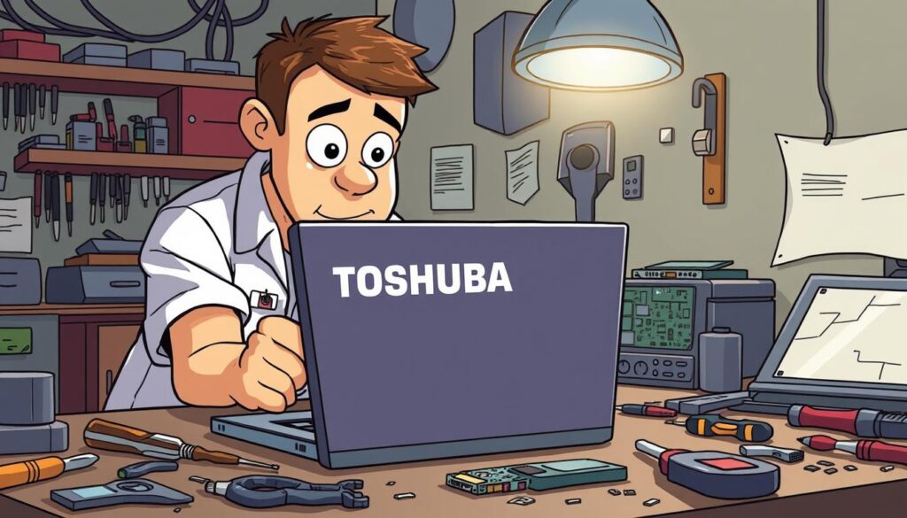 Toshiba laptop troubleshooting