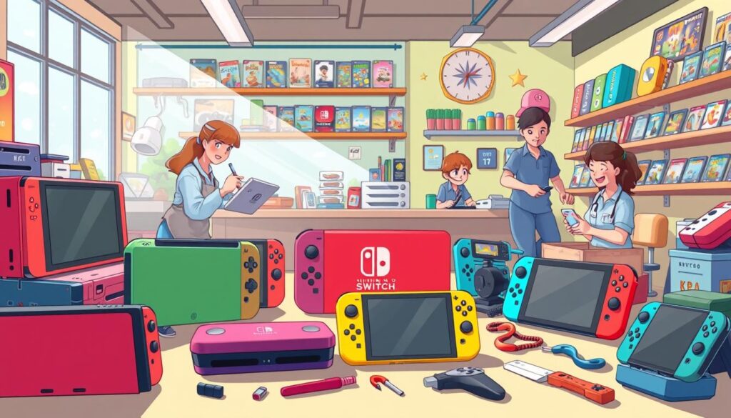 customer reviews for Nintendo Switch repair