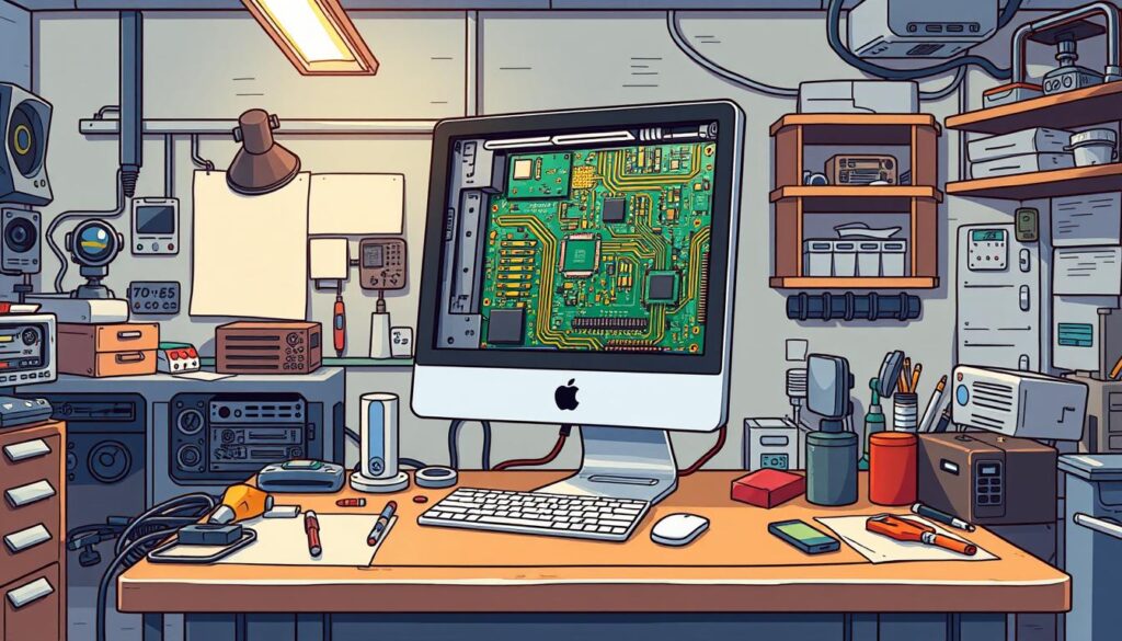 iMac repair process