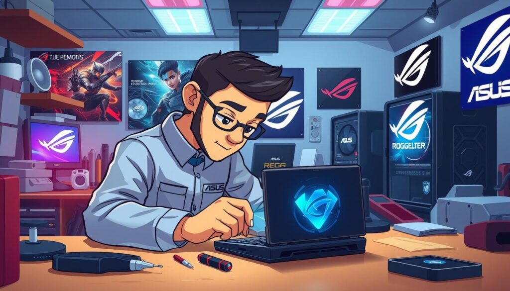 professional Asus repair service