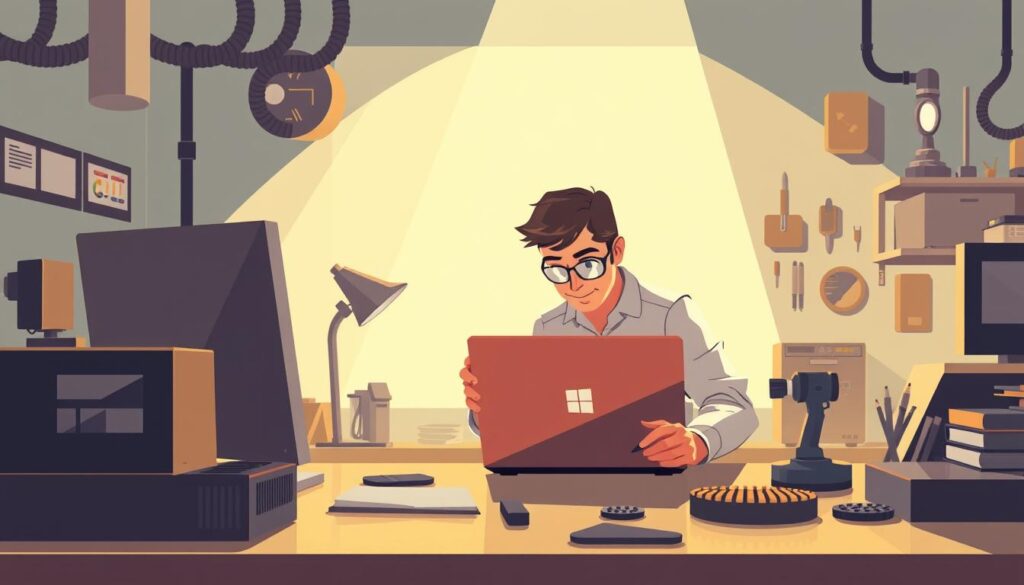 professional Microsoft laptop repair services
