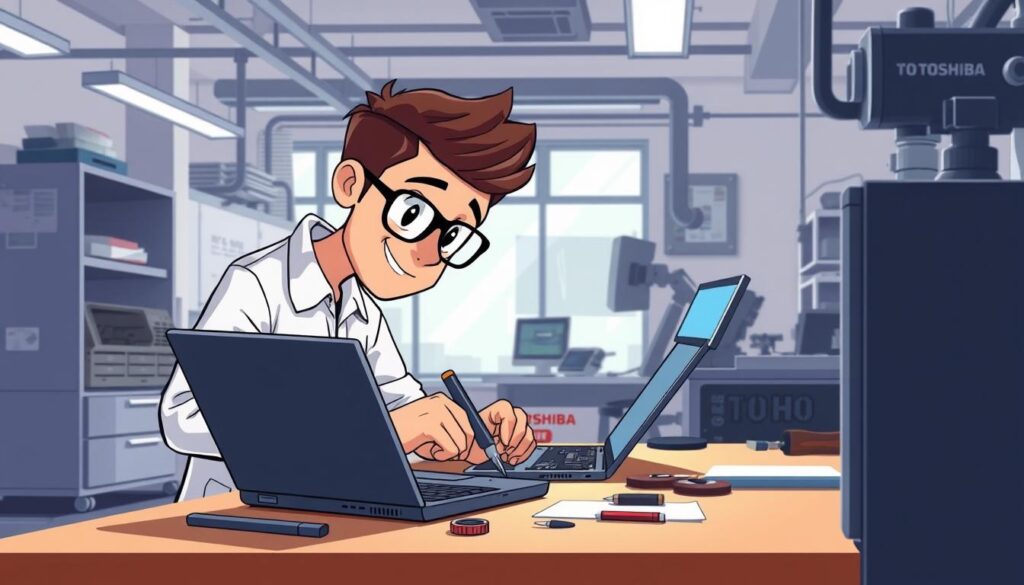 professional Toshiba laptop repair