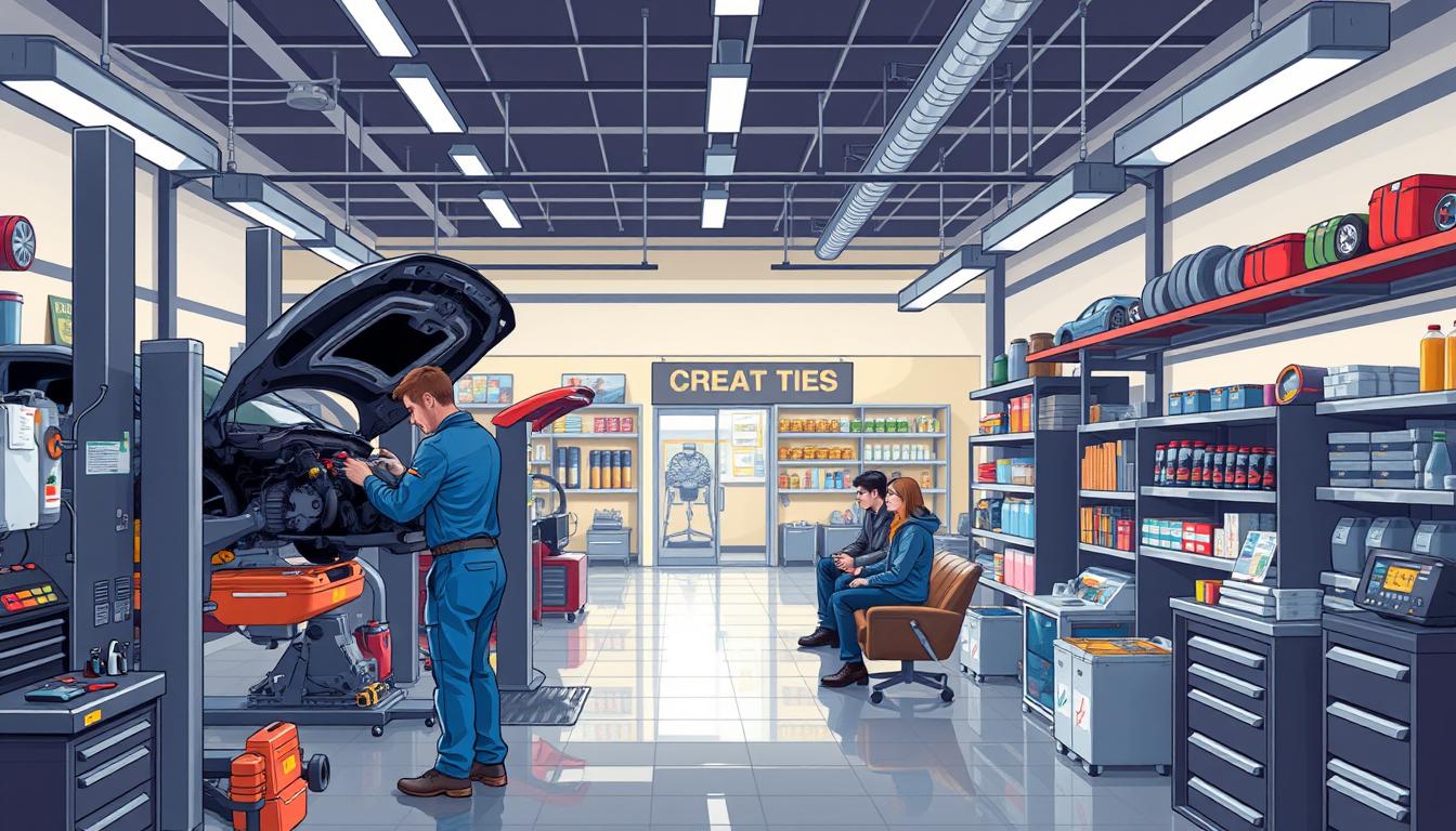 How much does it cost to use the repair shop?