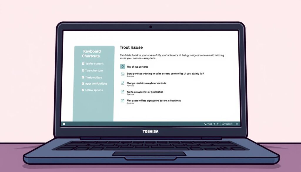 Toshiba laptop screen troubleshooting Toshiba laptop screen troubleshooting