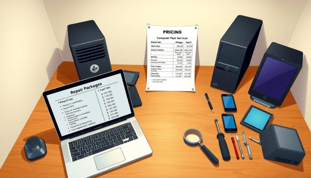 computer repair services pricing computer repair services pricing