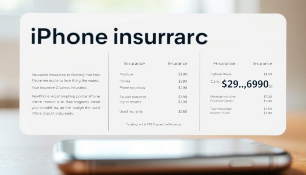iPhone insurance cost